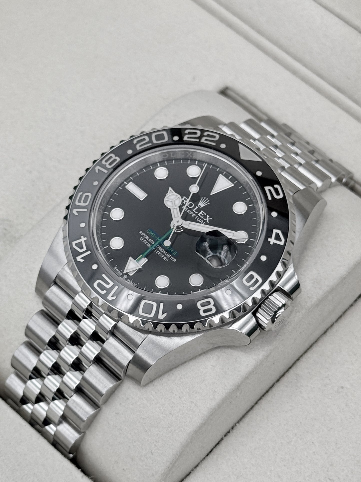 NEW 2026 Rolex GMT-Master II Bruce Wayne 40mm 126710GRNR Jubilee (STICKERED)