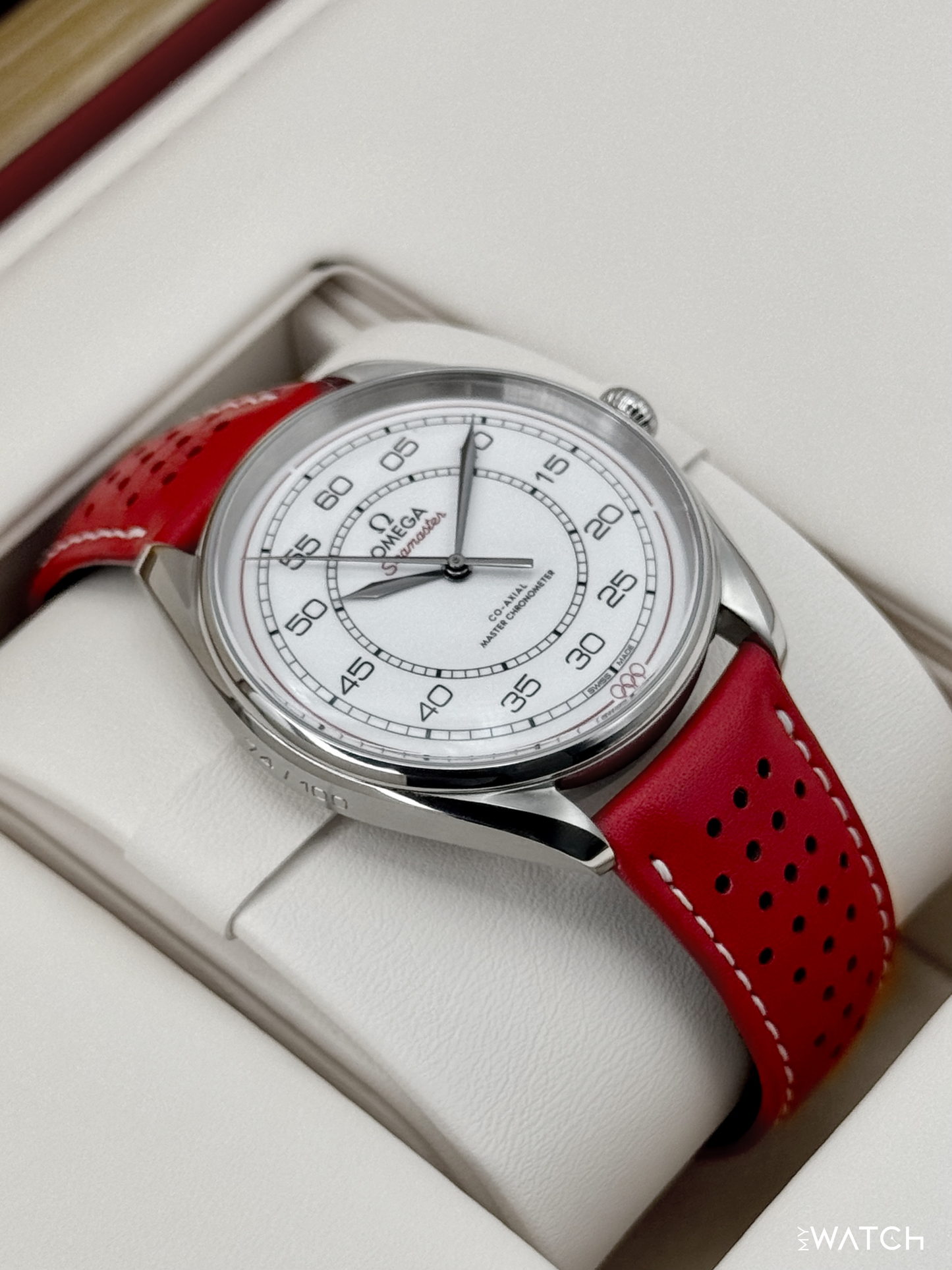 NEW 2026 Omega Olympic Official Timekeeper 39.5mm 522.32.40.20.04.004 White Dial - MyWatchLLC