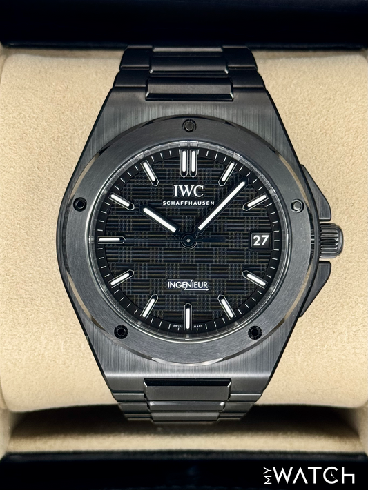 2025 IWC Ingenieur Automatic 42mm IW338903 Ceramic Black Dial
