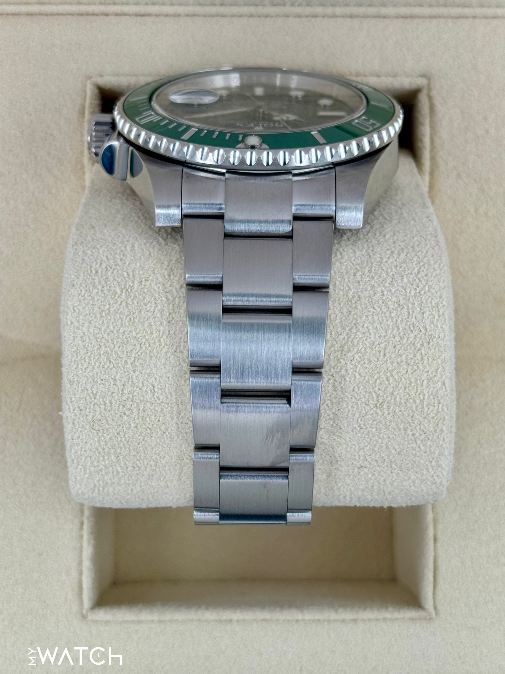 2016 Rolex Submariner “Hulk” 40mm 116610LV Green Dial - MyWatchLLC