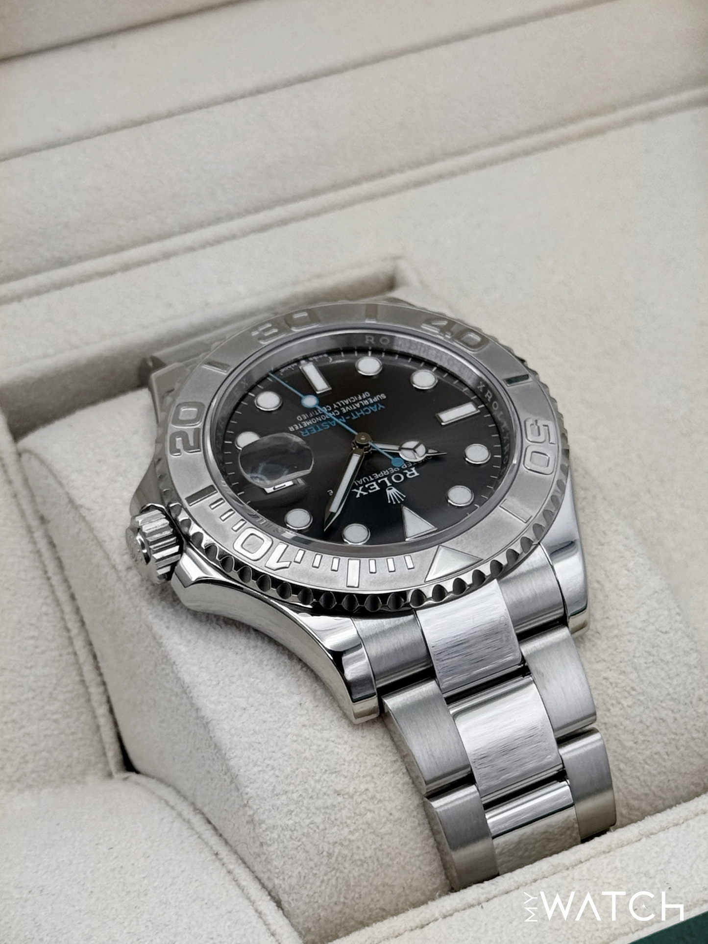 2022 Rolex Yacht-Master 40mm 126622 Stainless Steel Rhodium Dial