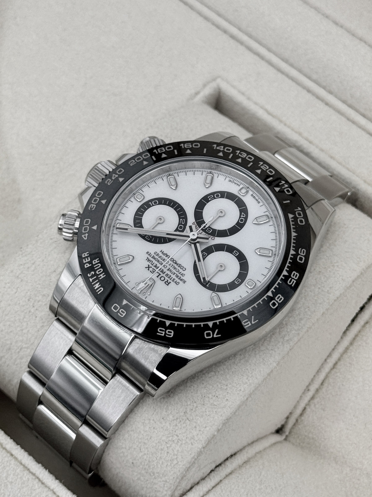 2023 Rolex Daytona 40mm 126500LN Stainless Steel Panda Dial