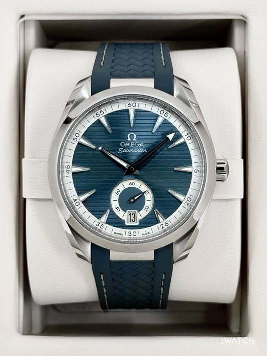 2025 Omega Seamaster Aqua Terra 41mm 220.12.41.21.03.005 Blue Dial - MyWatchLLC