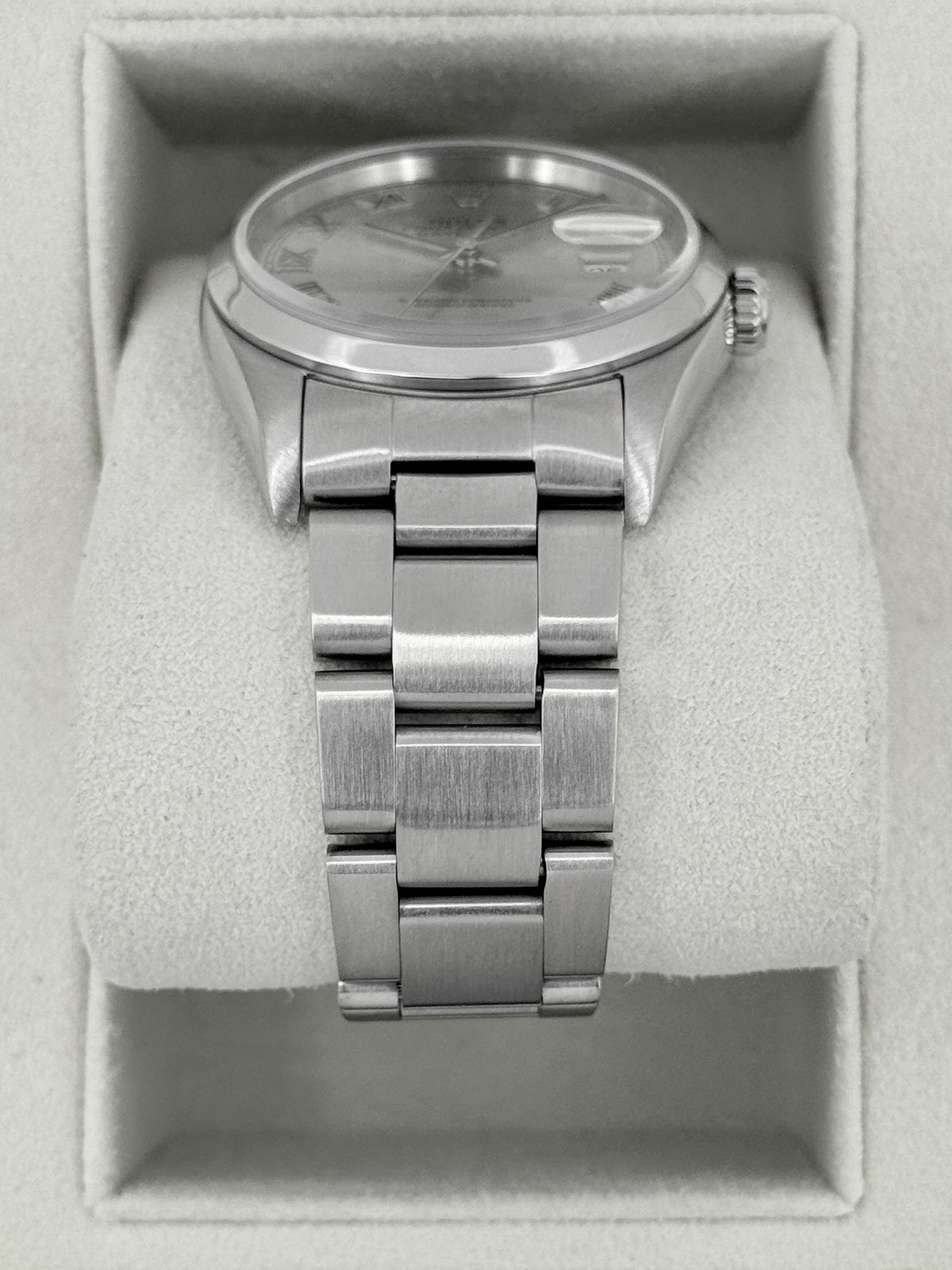 2004 Rolex Datejust 36mm 16200 Stainless Steel Oyster Silver Dial - MyWatchLLC