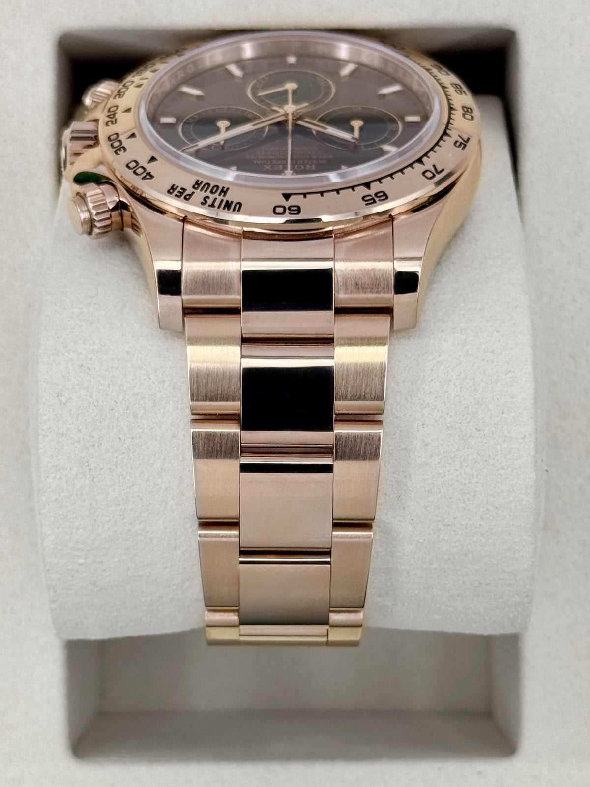 2025 Rolex Daytona 40mm 126505 Rose Gold Chocolate Dial