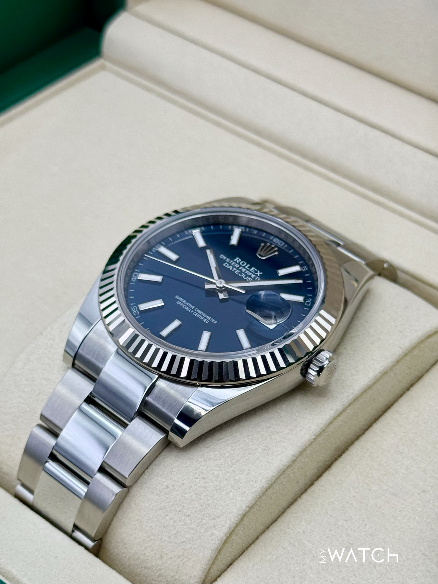 NEW 2025 Rolex Datejust 41mm 126334 Stainless Steel Oyster Blue Dial