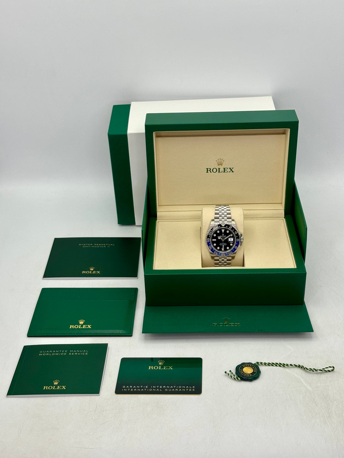 NEW 2026 Rolex GMT-Master II "Batgirl" 40mm 126710BLNR Jubilee