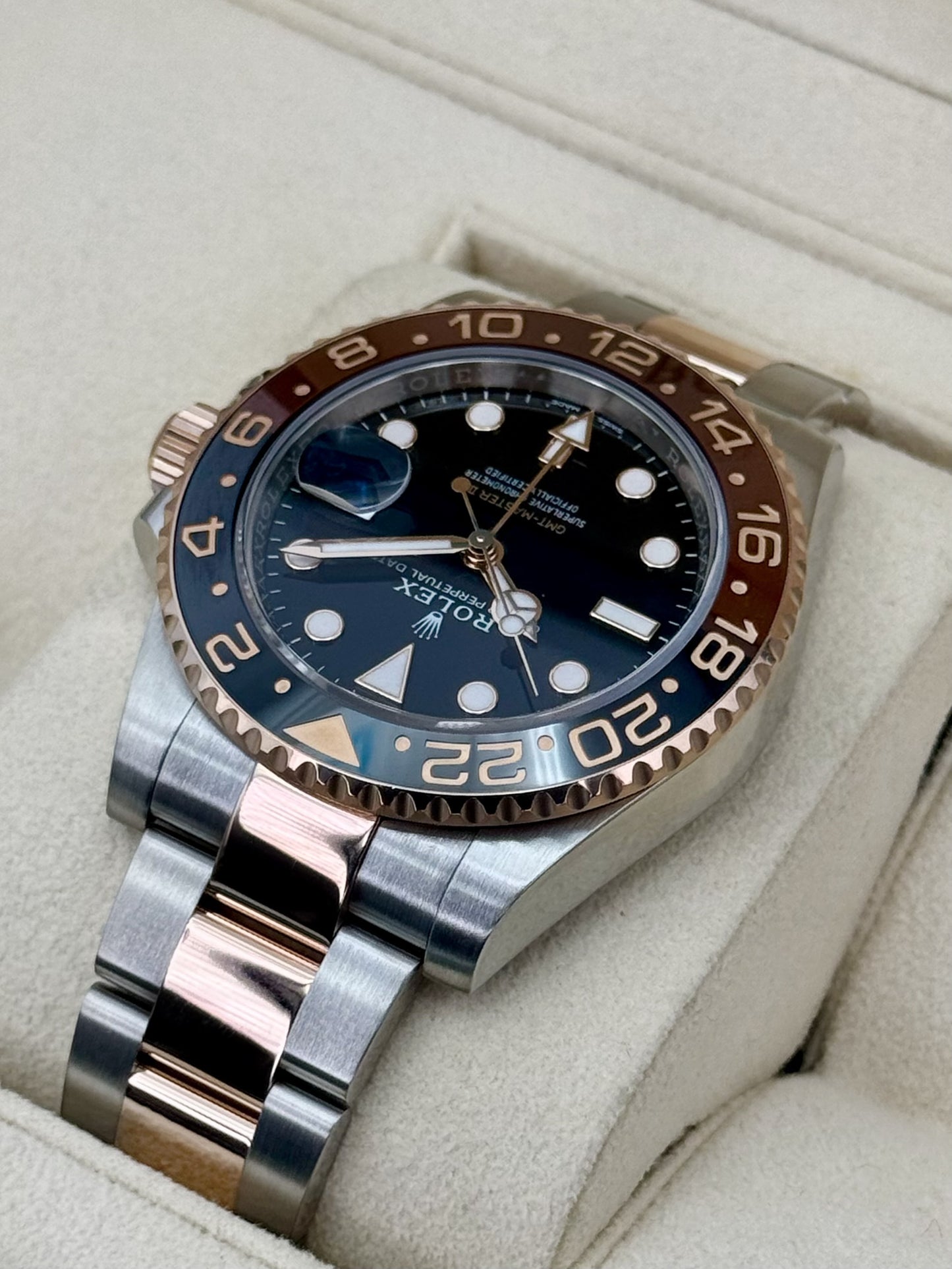 2024 Rolex GMT-Master II "Rootbeer" 40mm 126711CHNR Two-Tone