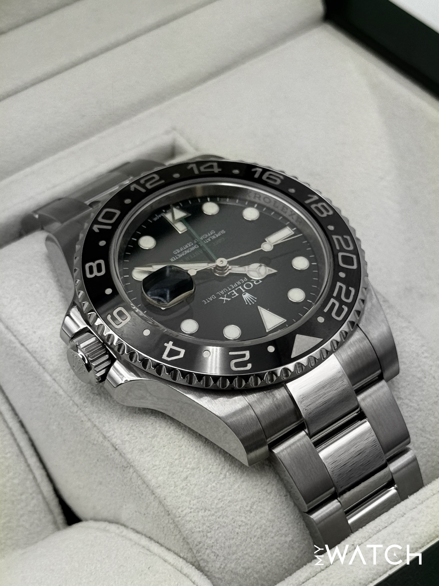 2013 Rolex GMT-Master II 40mm 116710LN Stainless Steel Black Dial