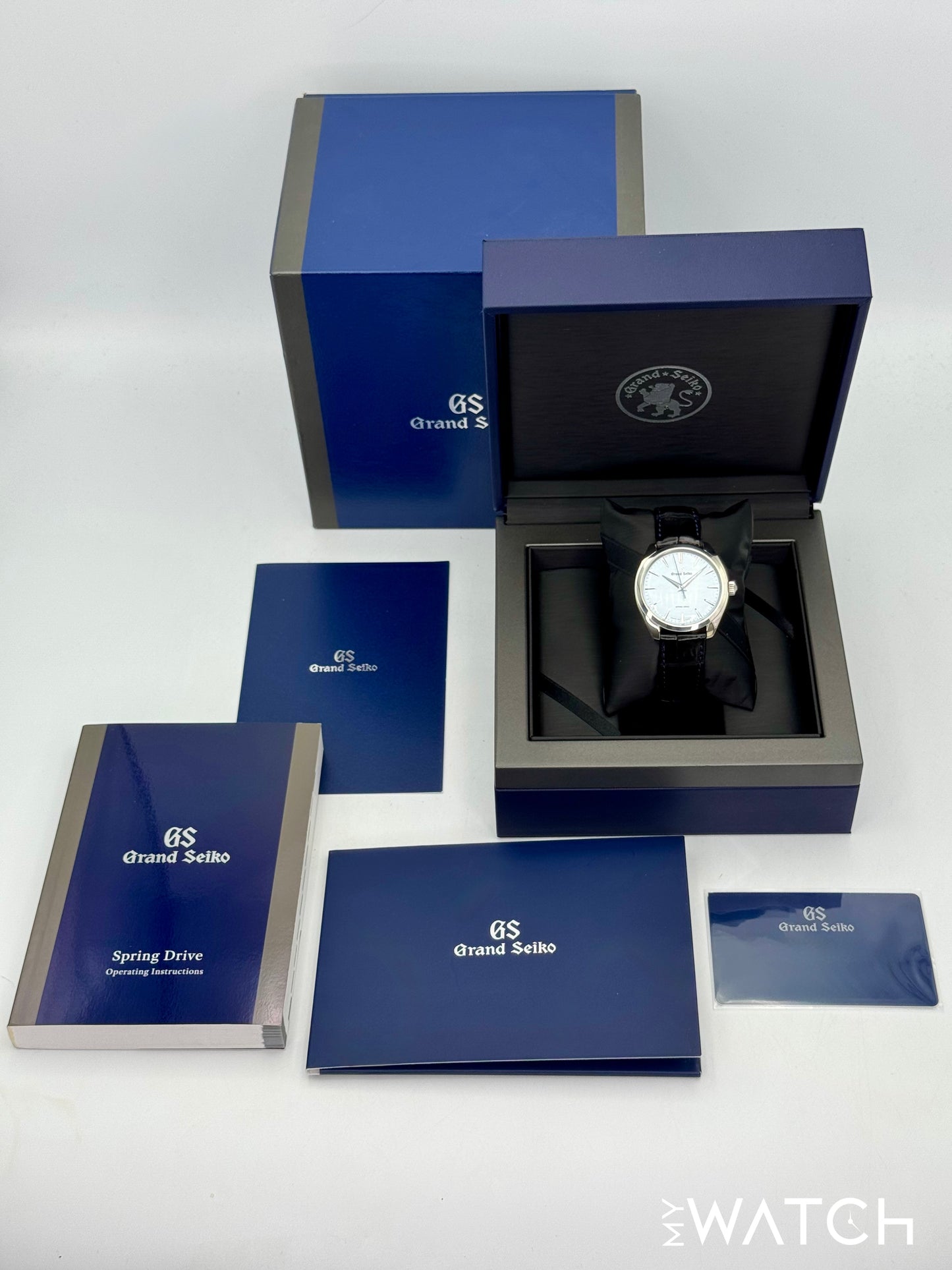 2023 Grand Seiko Elegance Collection 38.5mm SBGY007G Stainless Steel Blue Dial