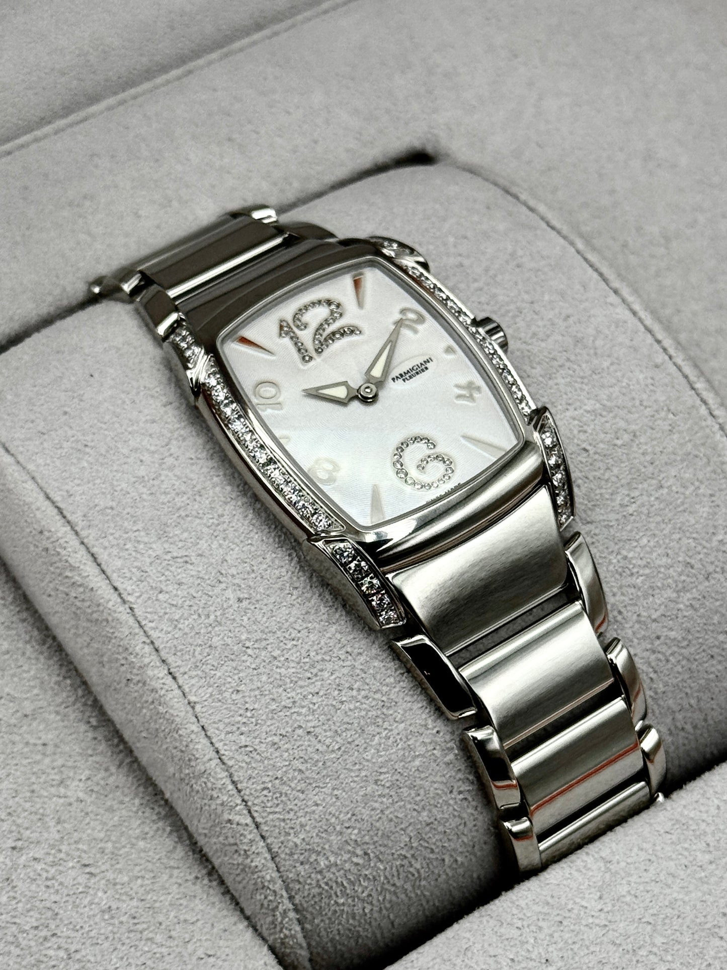 Parmigiani Fleurier Kalpa Donna 34.8mm PFC160-0020701 Stainless Steel Ivory Dial