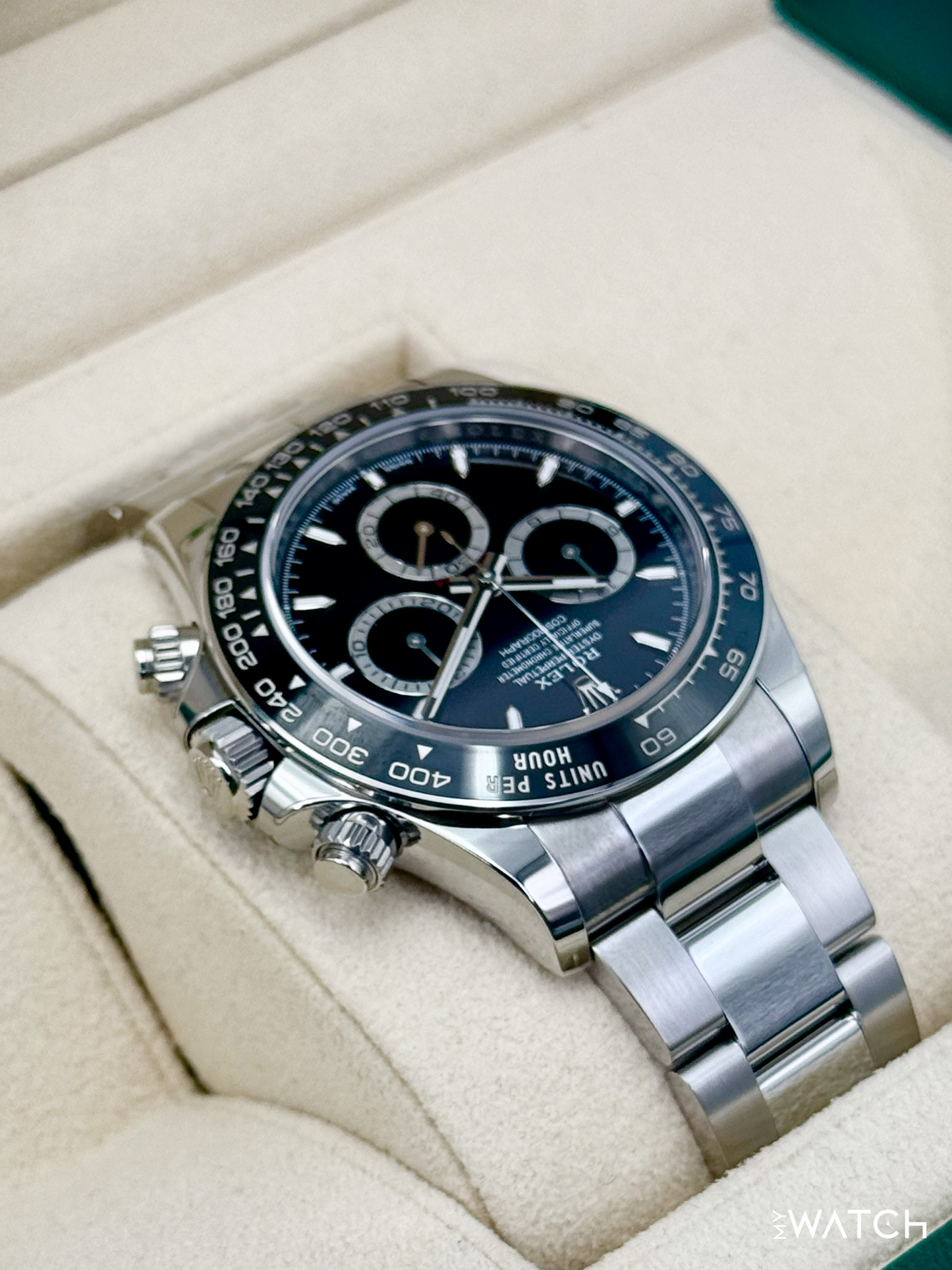 2024 Rolex Daytona 40mm 126500LN Stainless Steel Black Dial
