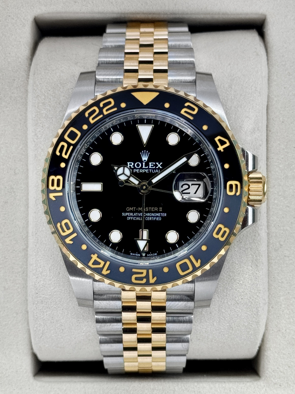 2025 Rolex GMT-Master II Zombie 40mm 126713GRNR Two-Tone Jubilee