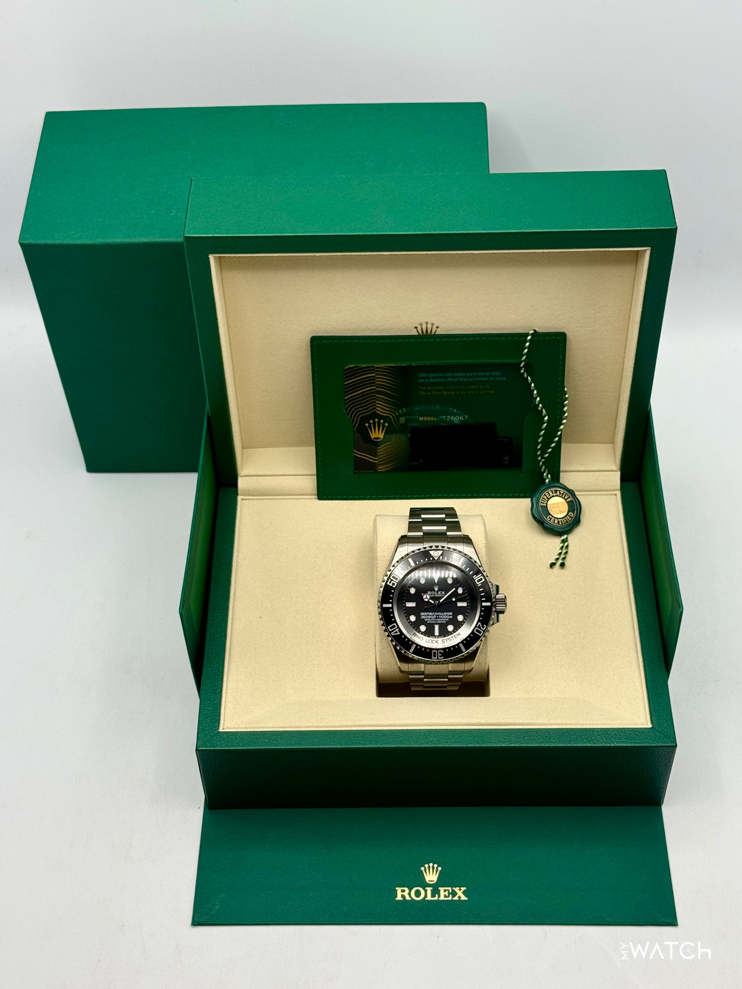 NEW 2026 Rolex Deepsea Challenge 50mm 126067 Titanium Black Dial - MyWatchLLC