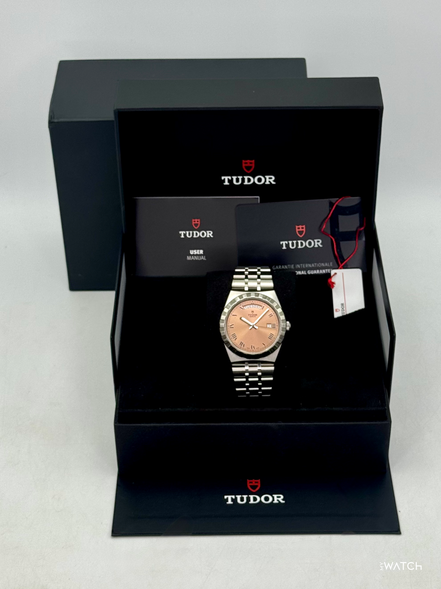 2026 Tudor Royal 41mm 28600 Stainless Steel Salmon Dial