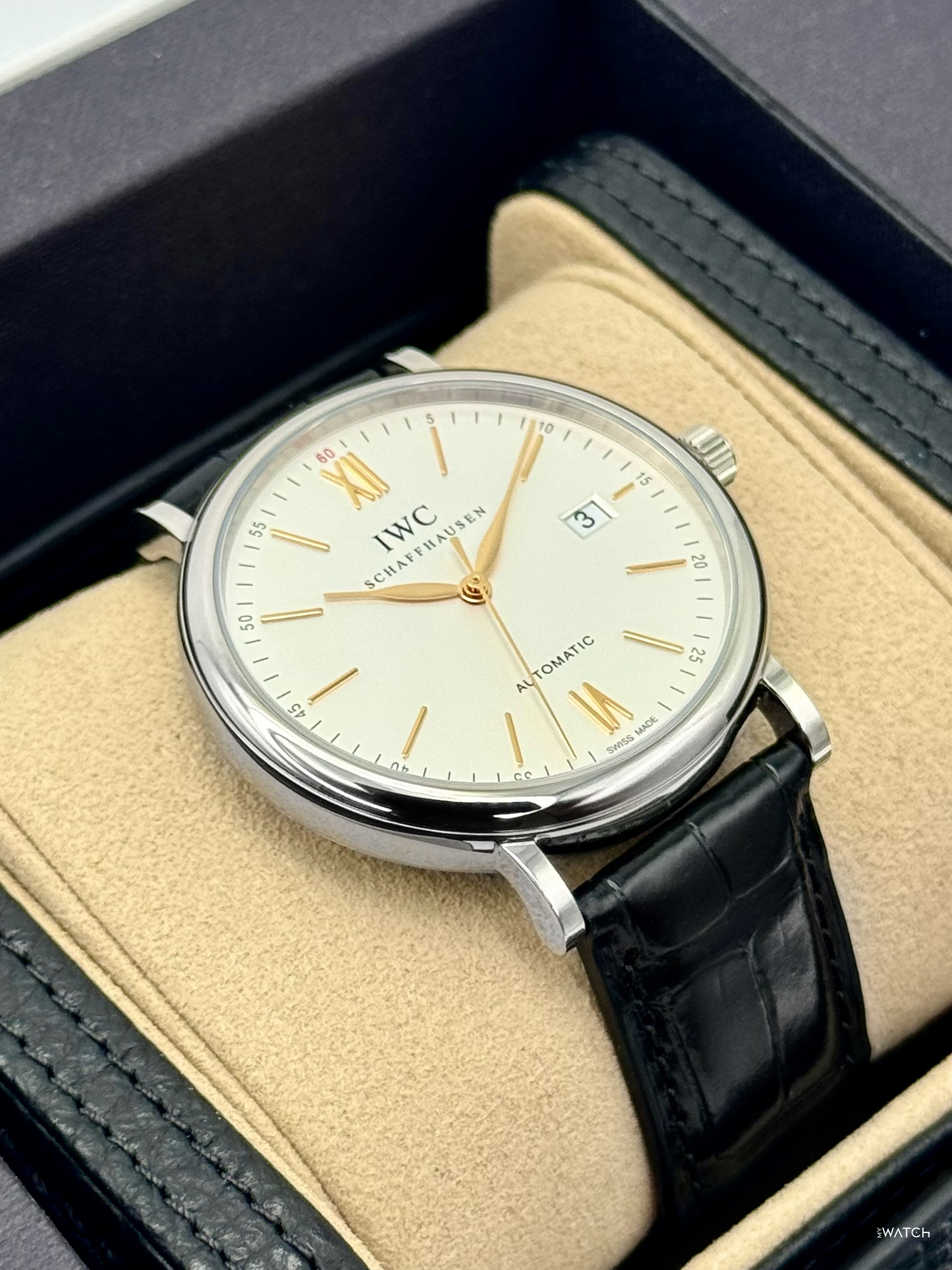 2026 IWC Portofino Automatic 40mm IW356517 Stainless Steel White Dial