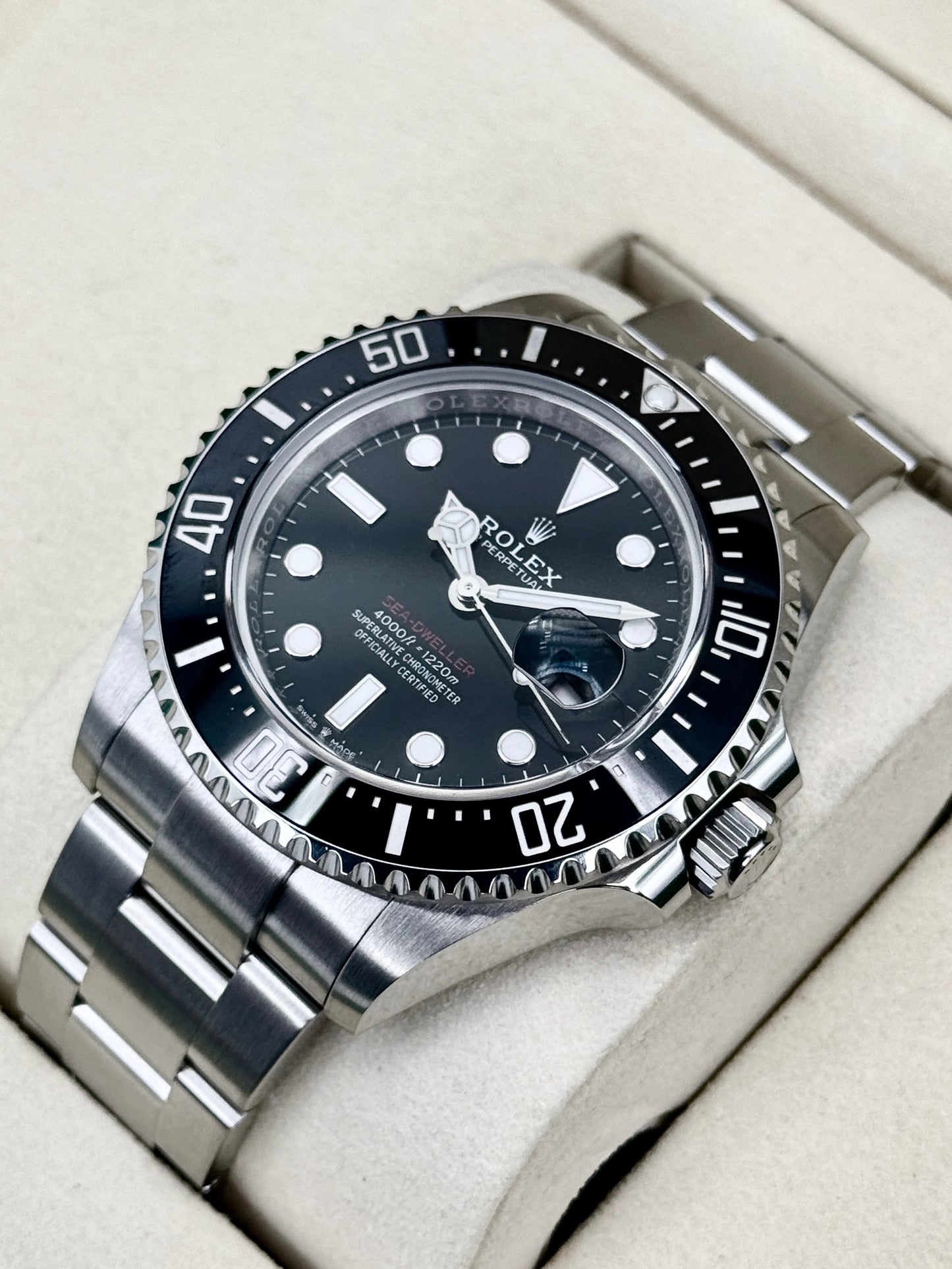 2025 Rolex Sea-Dweller 43mm 126600 Black Dial