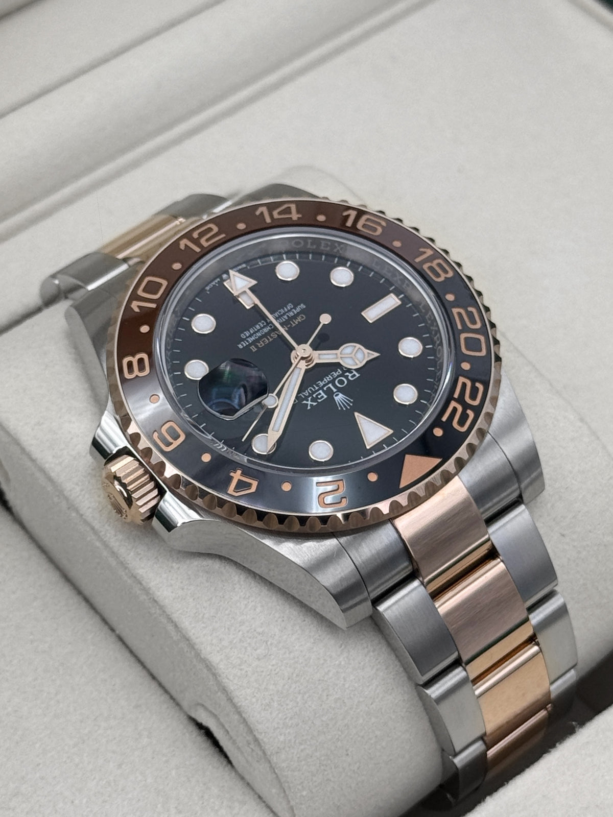 2025 Rolex GMT-Master II Rootbeer 40mm 126711CHNR Two-Tone