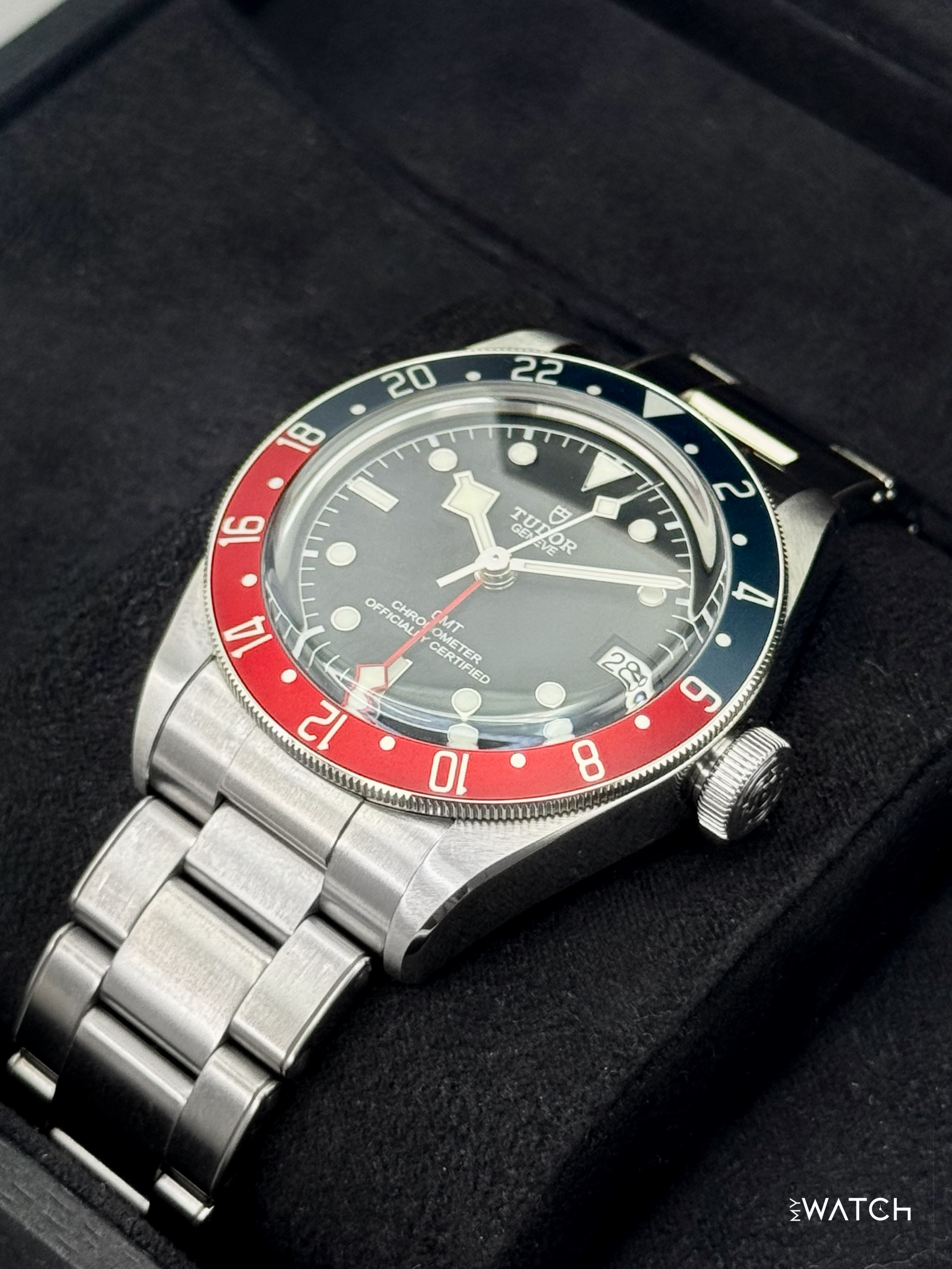 2023 Tudor Black Bay GMT 41mm 79830RB Stainless Steel Black Dial - MyWatchLLC