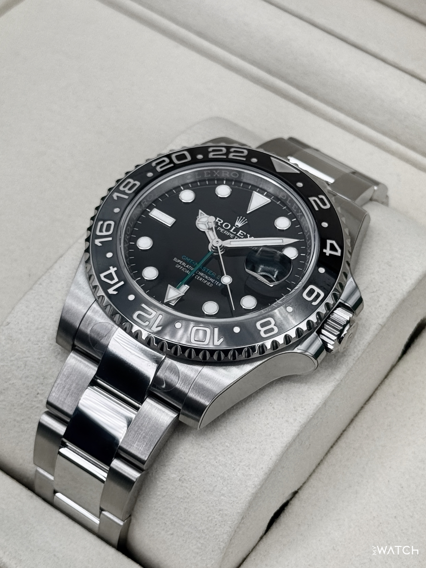 NEW 2026 Rolex GMT-Master II "Bruce Wayne" 40mm 126710GRNR Oyster (STICKERED) - MyWatchLLC