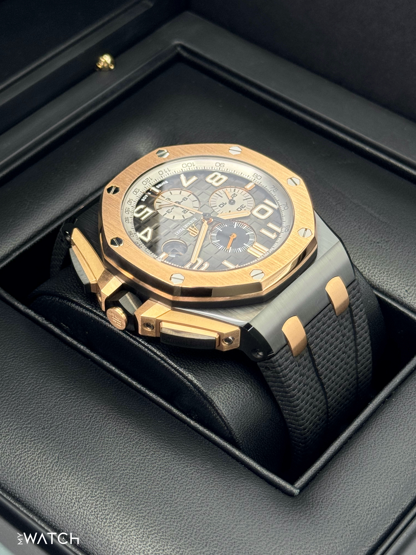 2021 Audemars Piguet Royal Oak Offshore 44mm 26405NR Rose Gold Black Dial