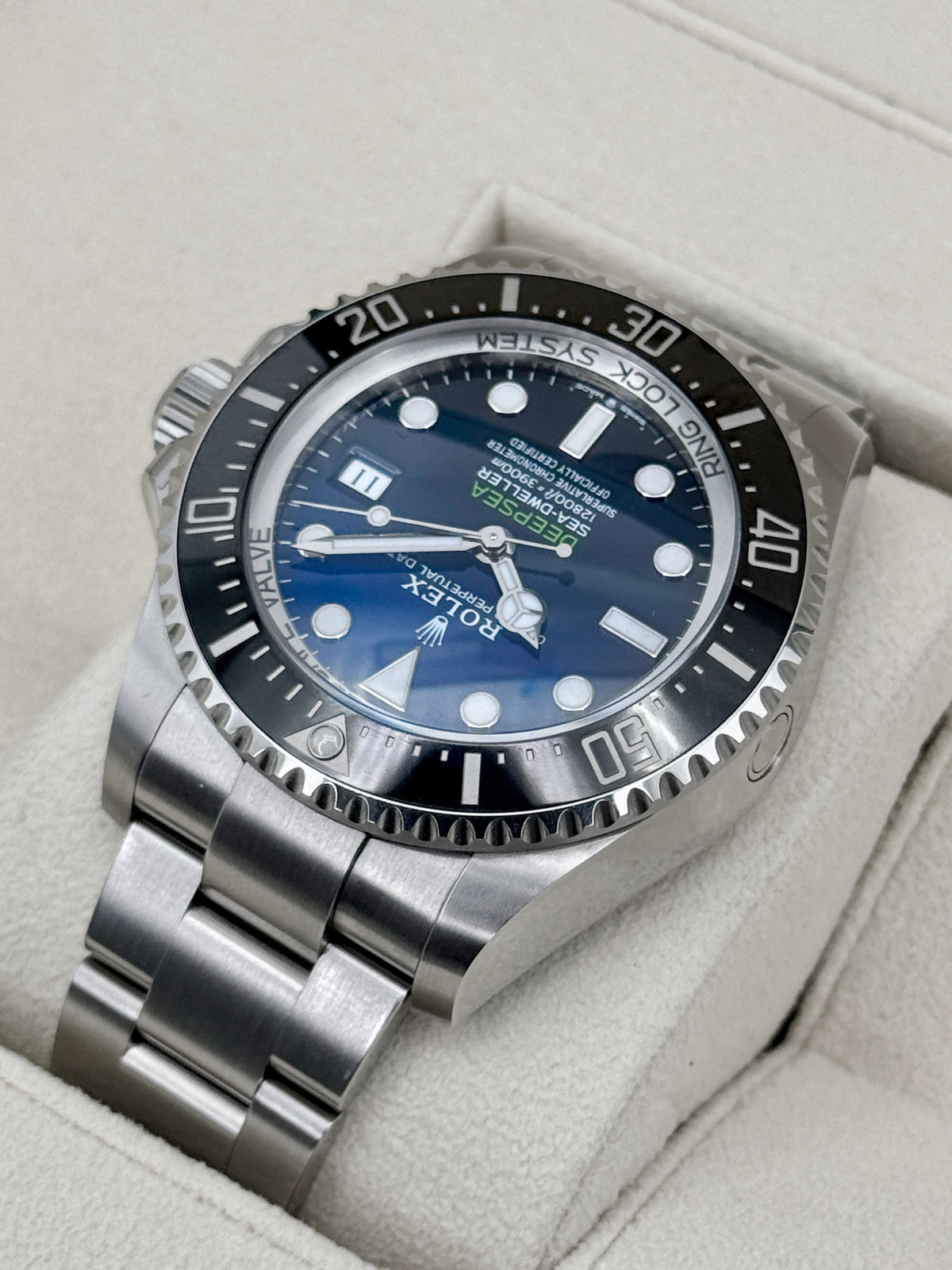 2024 Rolex Deepsea James Cameron 44mm 136660 Blue Dial