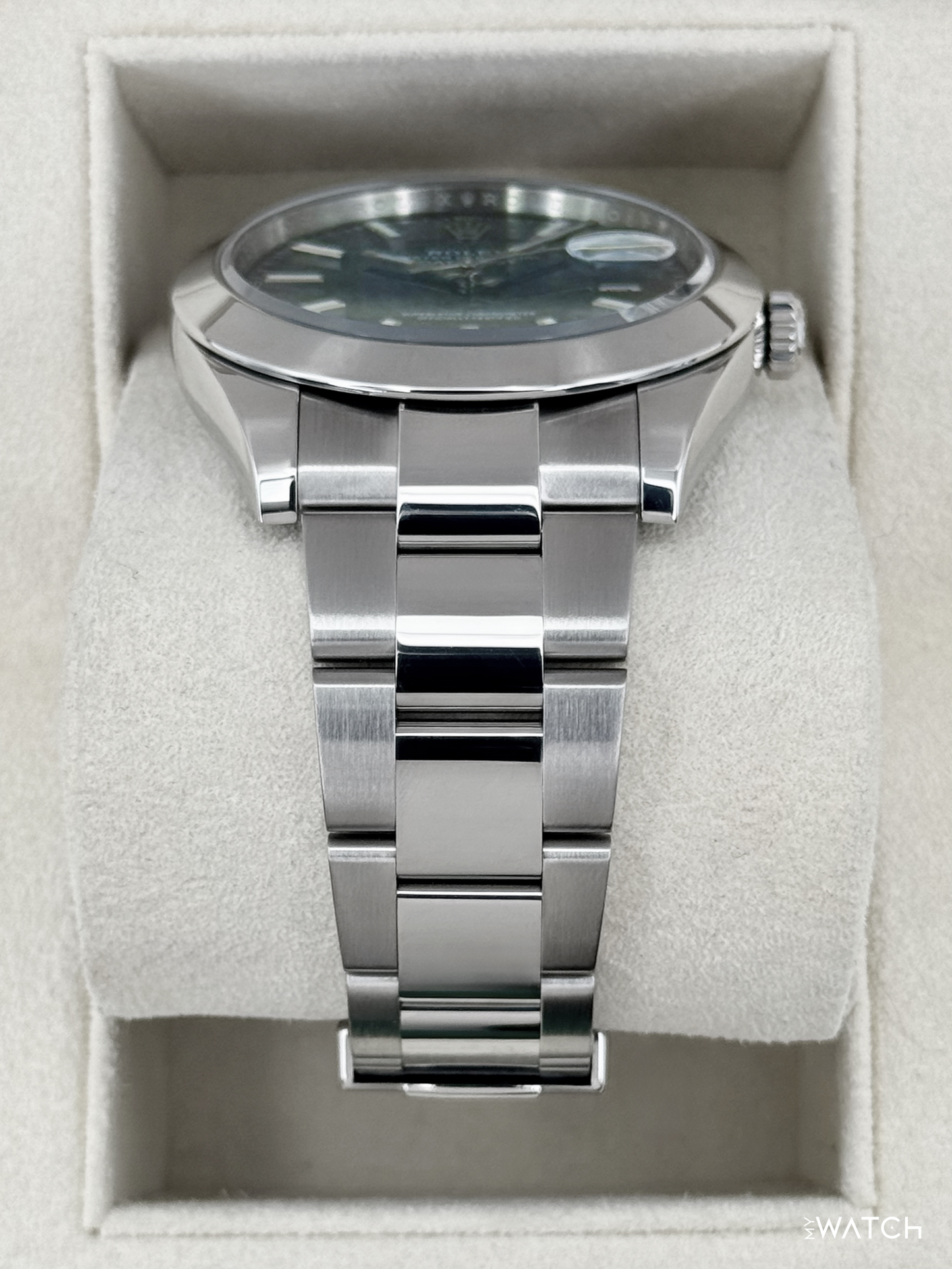 2018 Rolex Datejust 41mm 126300 Stainless Steel Oyster Blue Dial