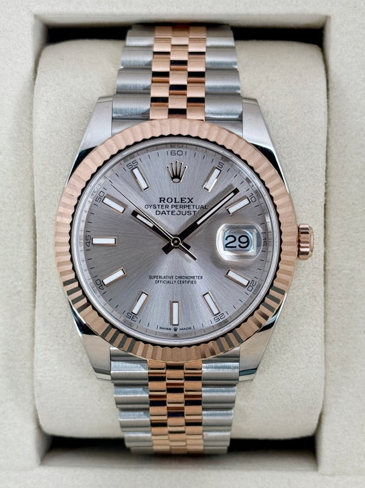 2025 Rolex Datejust 41mm 126331 Two-Tone Jubilee Sundust Dial