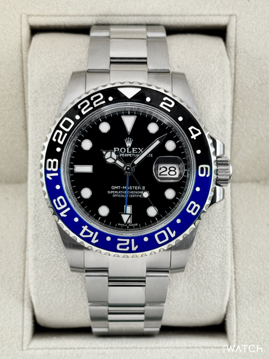 2014 Rolex GMT-Master II "Batman" 40mm 116710BLNR Oyster - MyWatchLLC