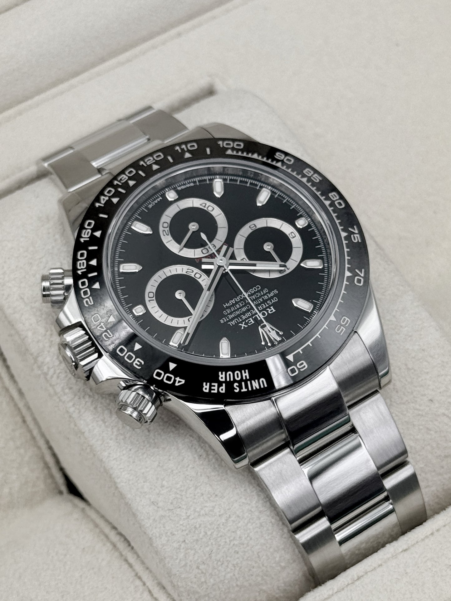 2024 Rolex Daytona 40mm 116500LN Stainless Steel Black Dial