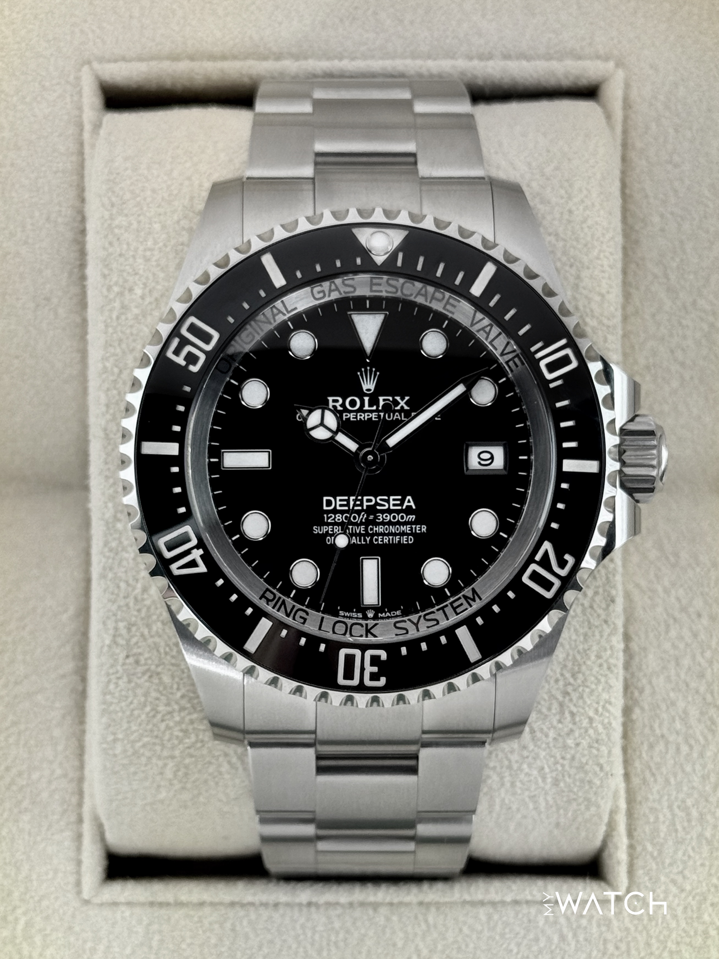 2024 Rolex Deepsea 44mm 136660 Stainless Steel Black Dial - MyWatchLLC