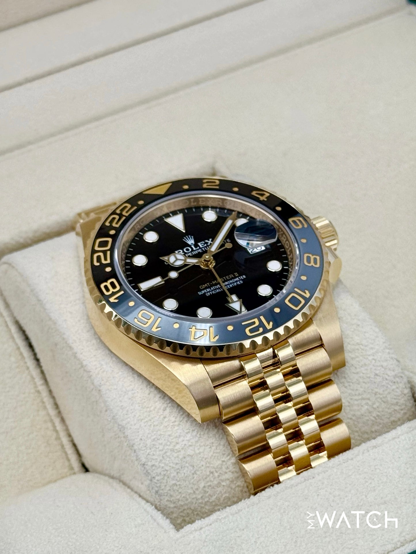 2024 Rolex GMT-Master II 40mm 126718GRNR Jubilee Black Dial