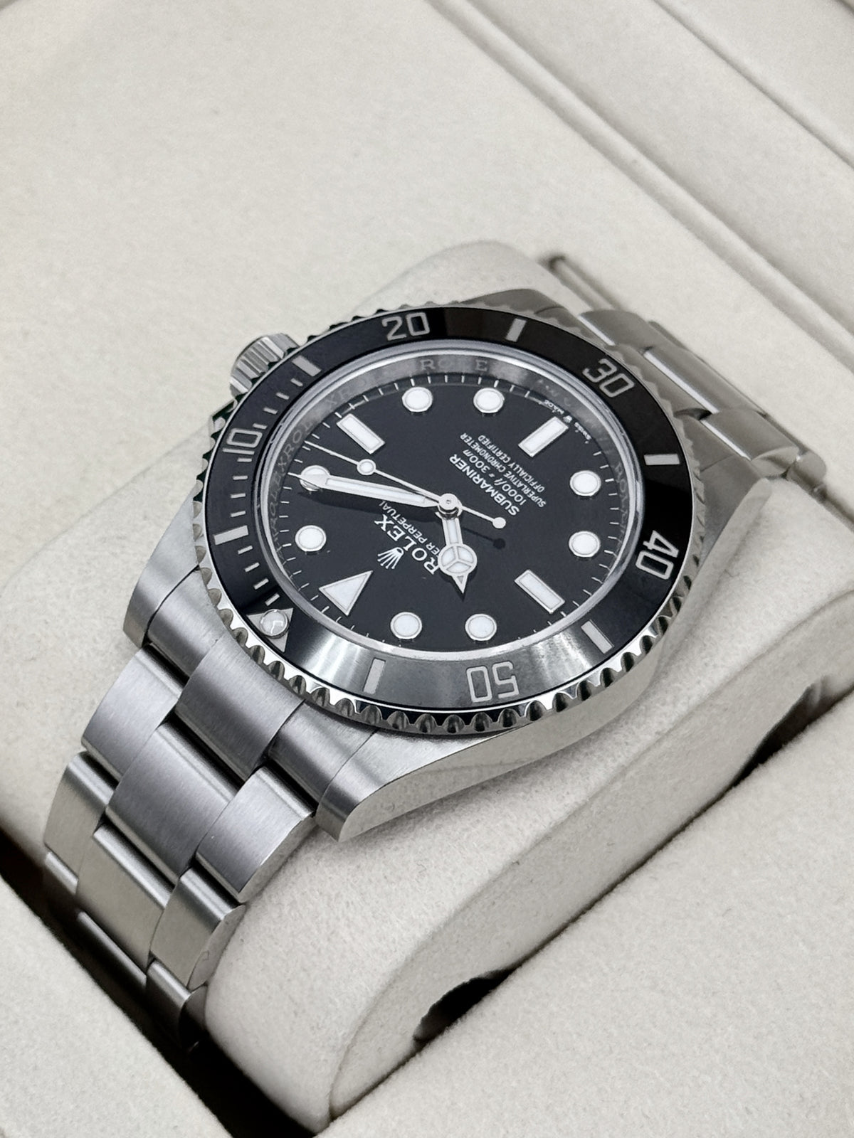 2025 Rolex Submariner 41mm 124060 Stainless Steel Black Dial