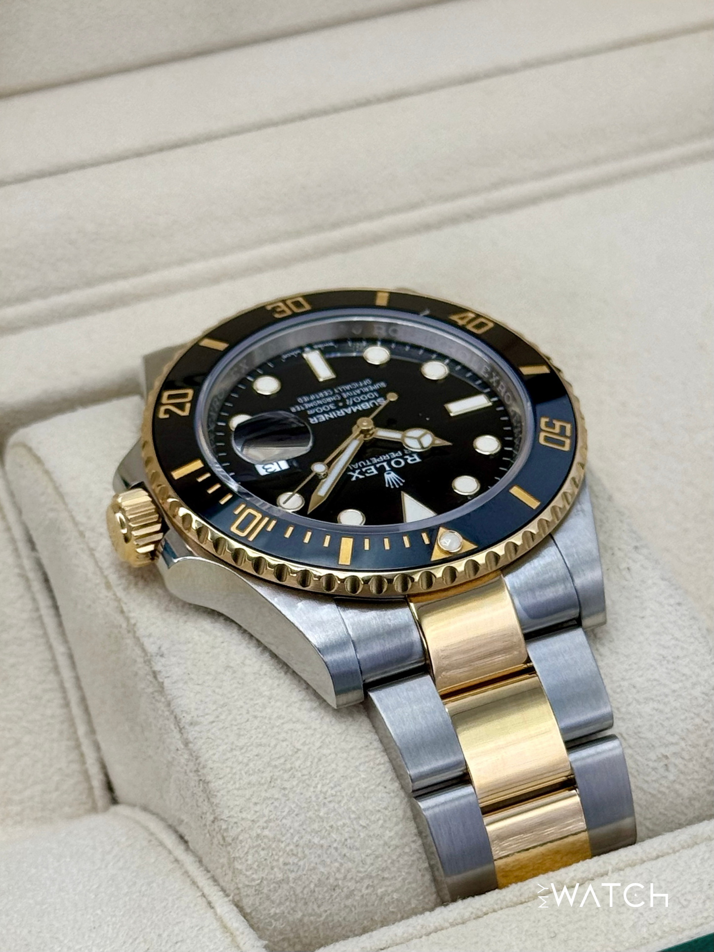 2021 Rolex Submariner 41mm 126613LN Two-Tone Black Dial