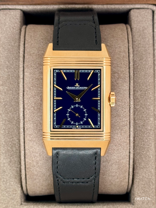 2024 Jaeger-Coultre Reverso Tribute 47mm Q3982590 Rose Gold Blue Dial
