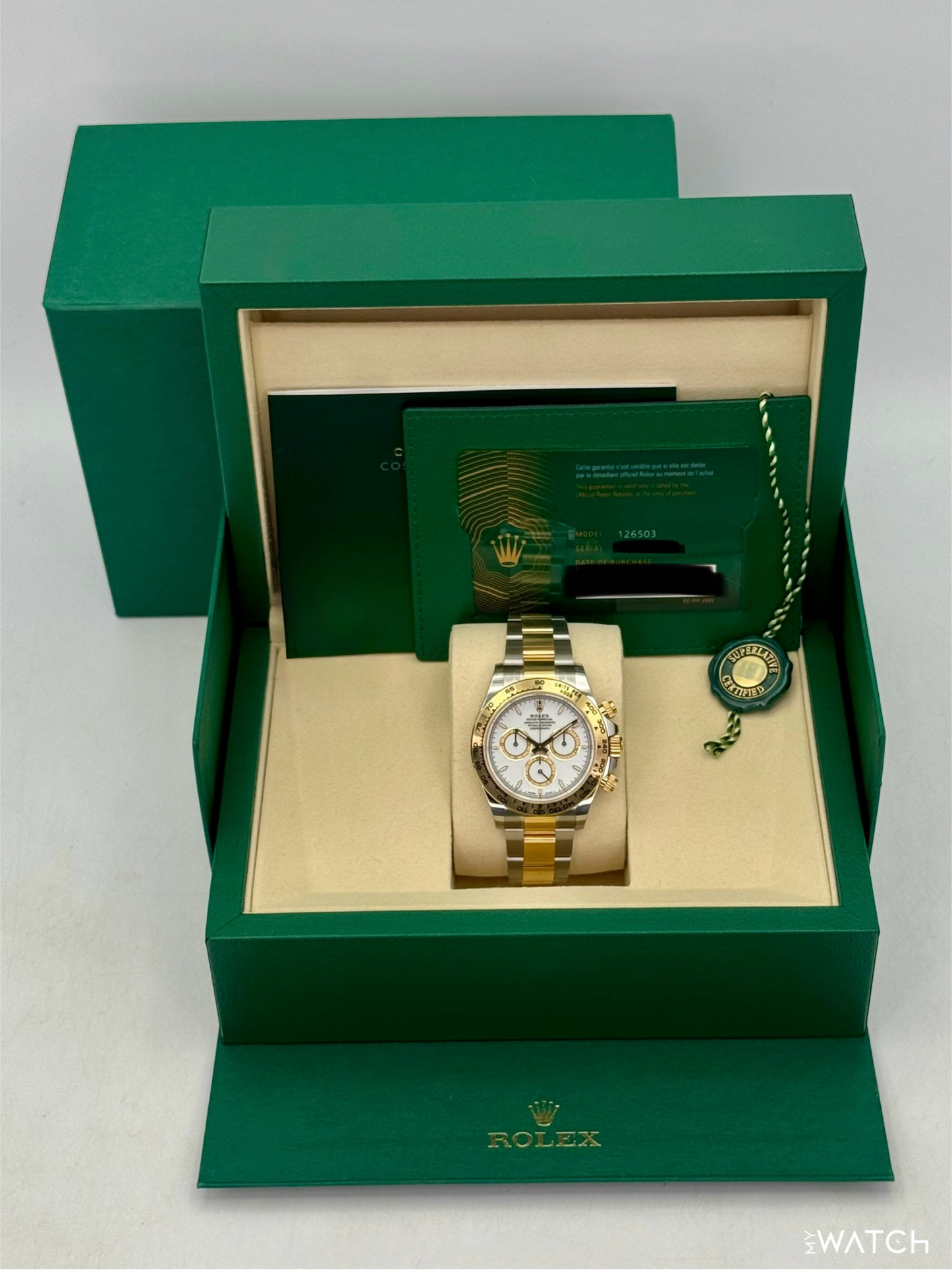 NEW 2026 Rolex Daytona 40mm 126503 Two-Tone White Dial