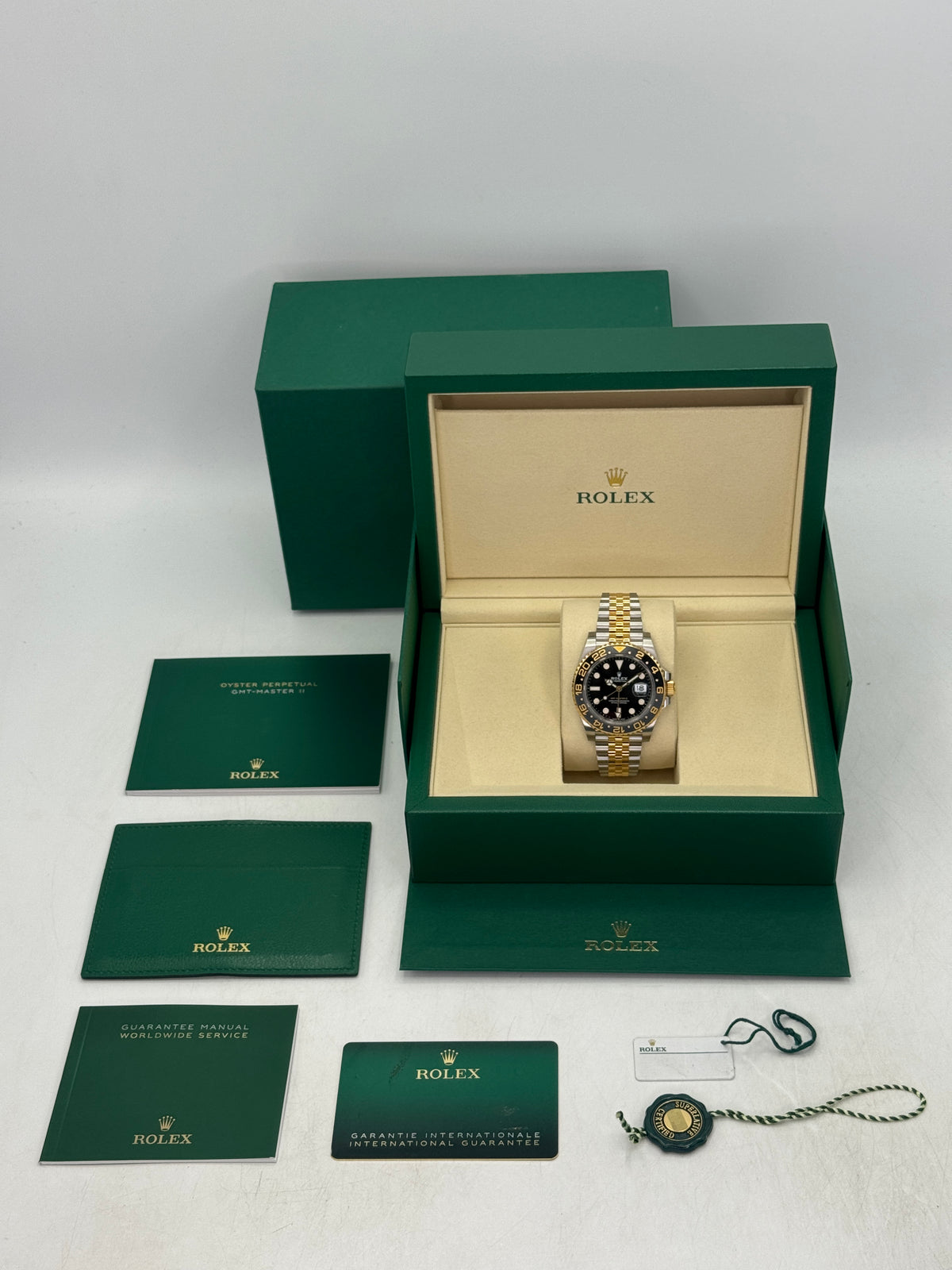 2025 Rolex GMT-Master II Zombie 40mm 126713GRNR Two-Tone Jubilee - MyWatchLLC