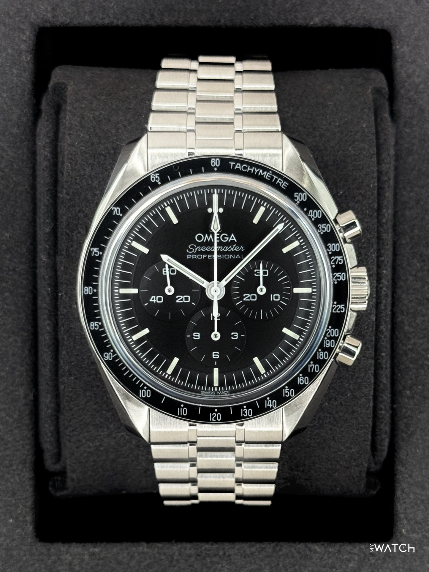 2025 Omega Speedmaster Moonwatch Pro 42mm 310.30.42.50.01.002 Black Dial - MyWatchLLC