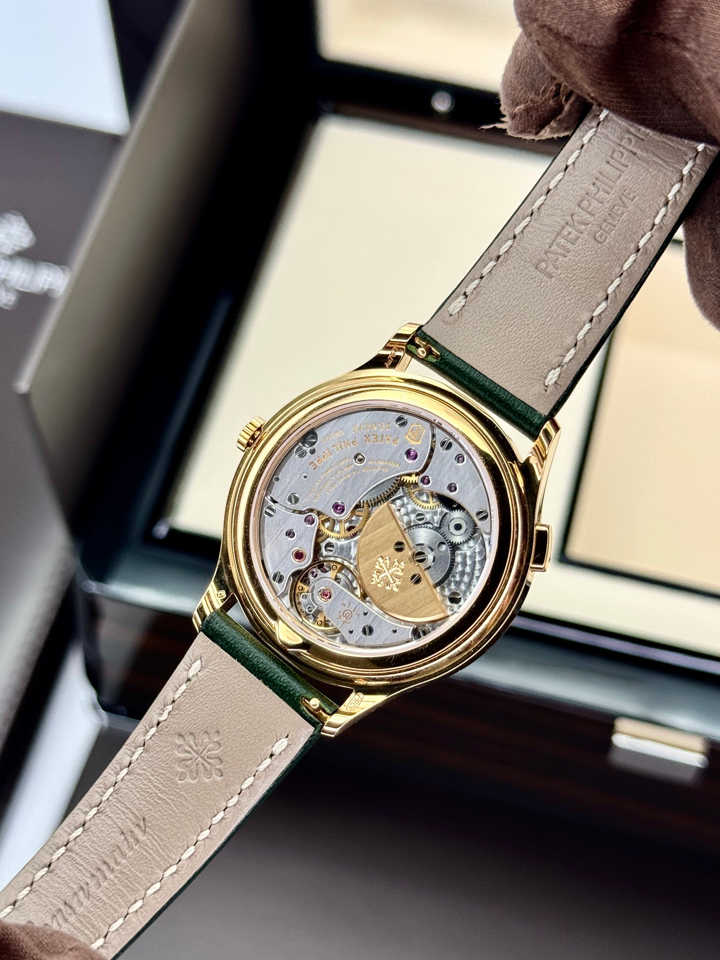 NEW 2026 Patek Philippe World Time Complications 36mm 7130R Rose Gold Green Dial