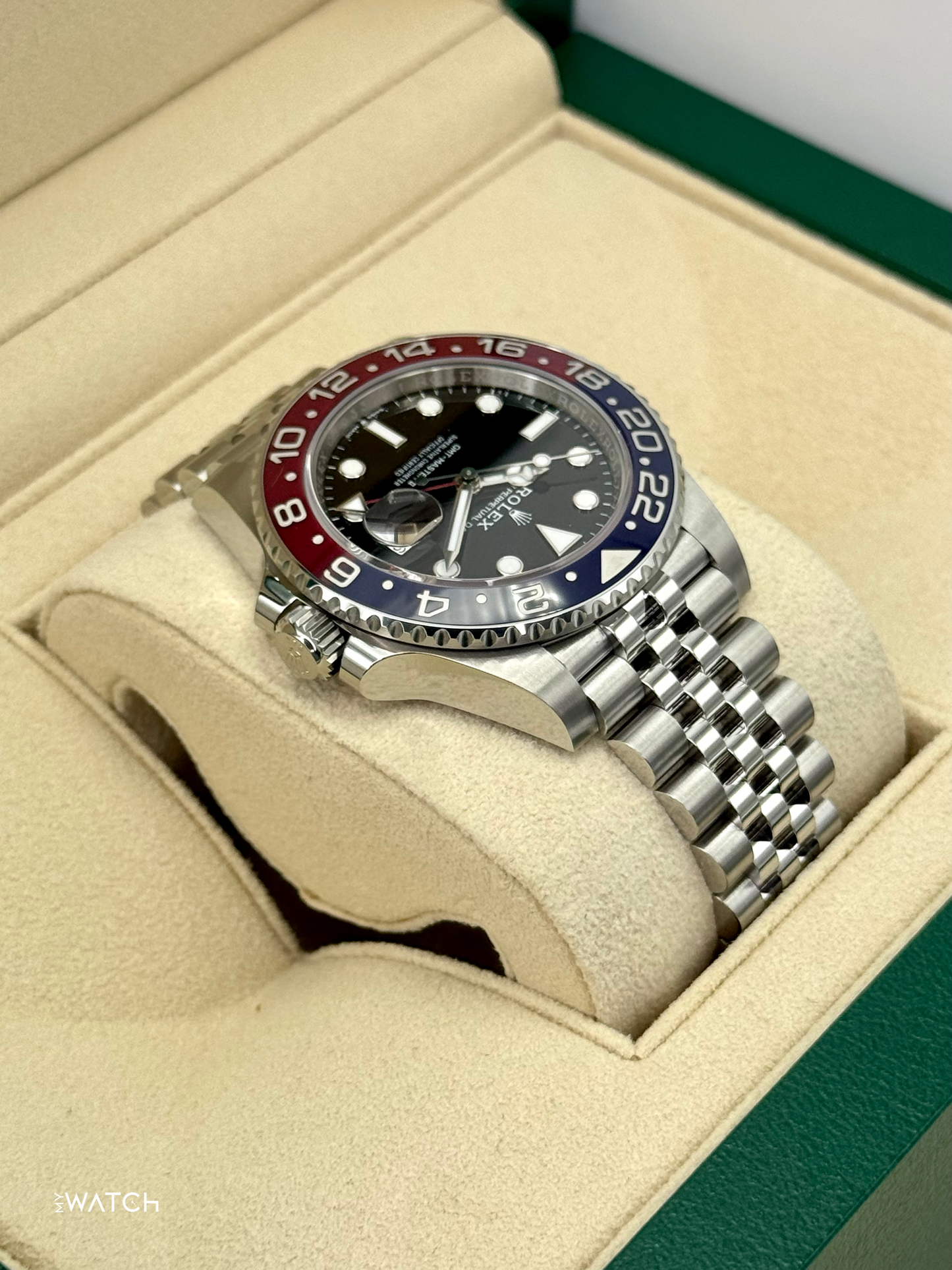 NEW 2024 Rolex GMT-Master II "Pepsi" 40mm 126710BLRO Jubilee