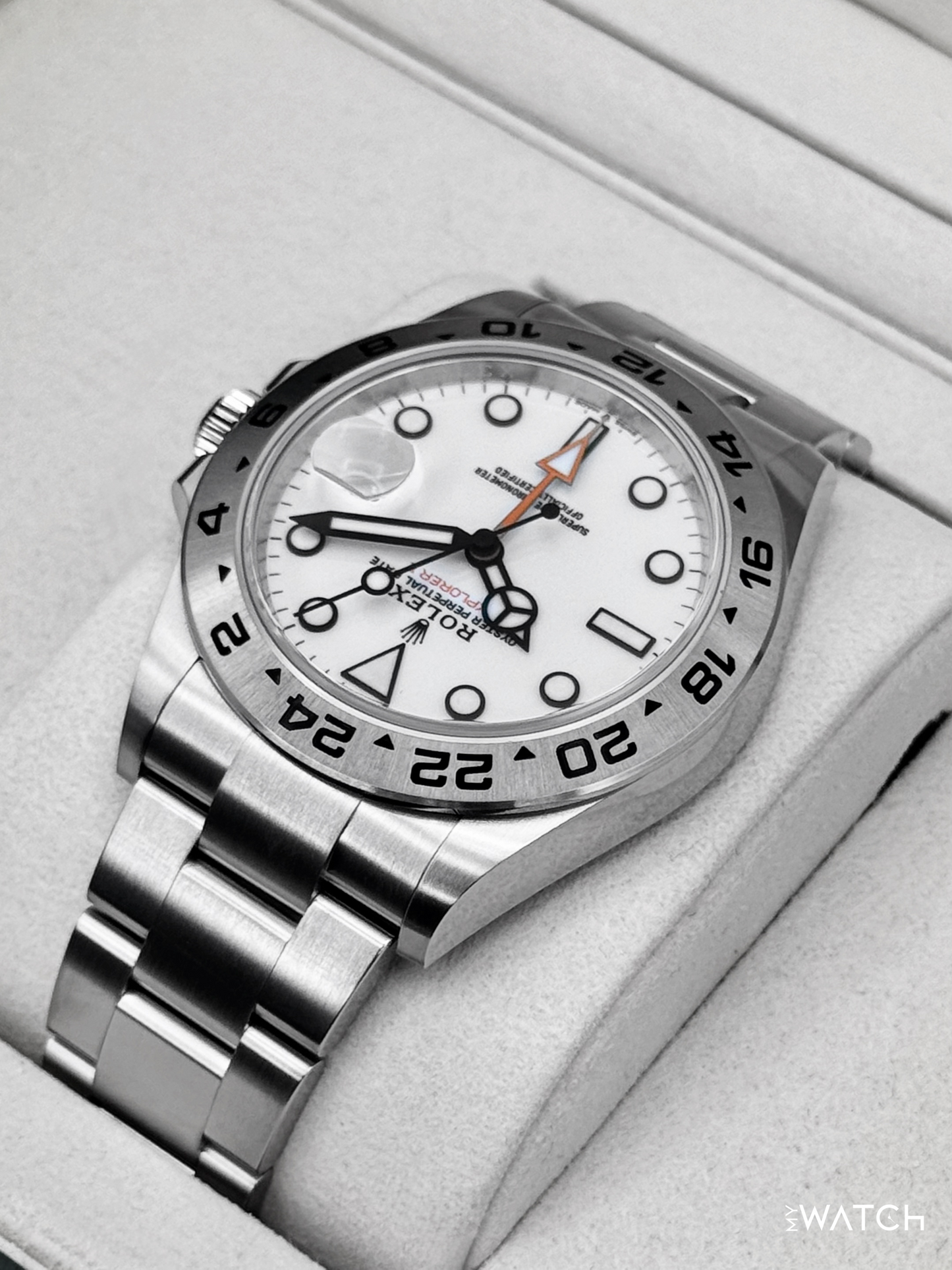 NEW 2026 Rolex Explorer II 42mm 226570 Polar White Dial - MyWatchLLC