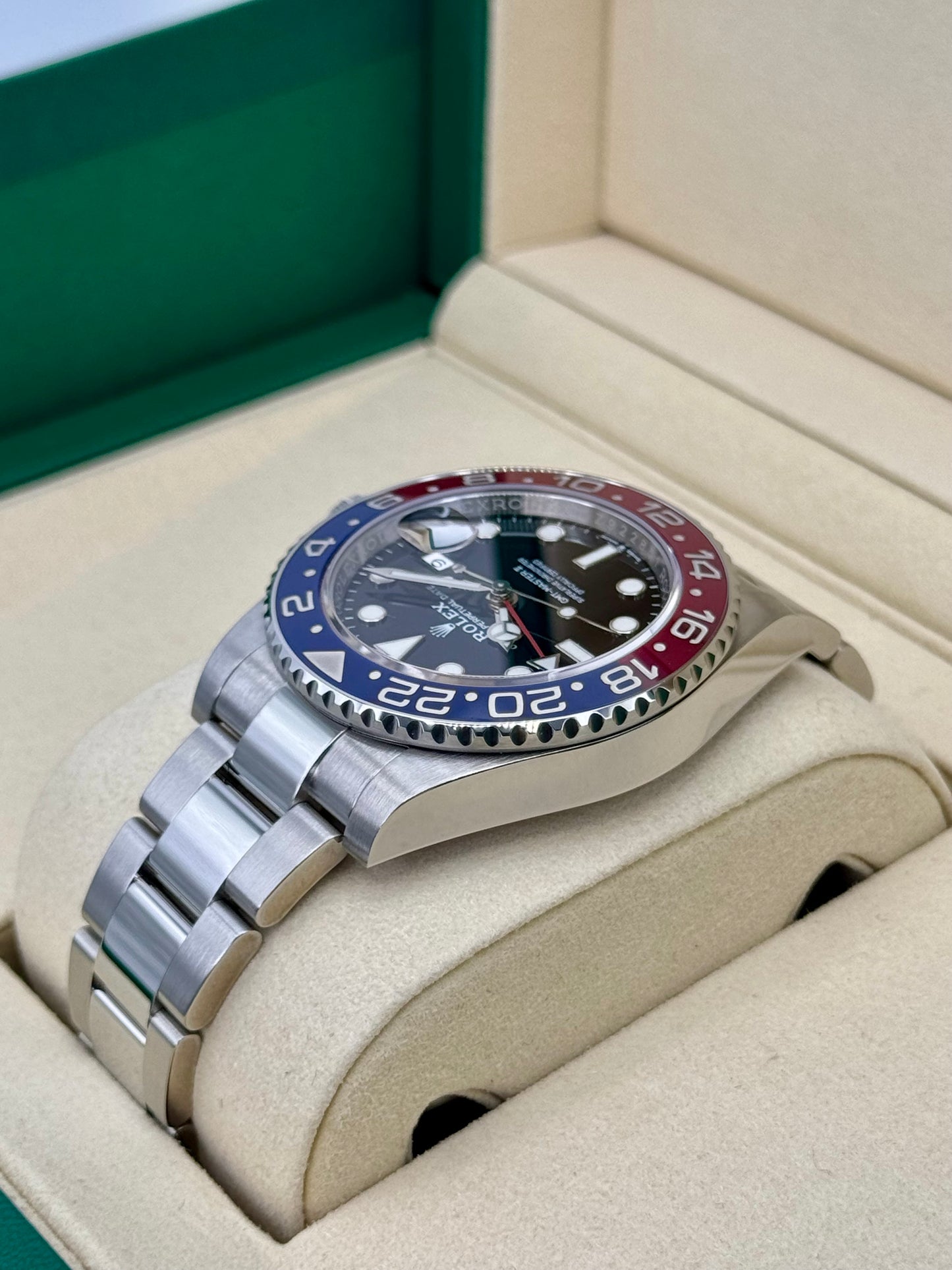 NEW 2025 Rolex GMT-Master II "Pepsi" 40mm 126710BLRO Oyster - MyWatchLLC