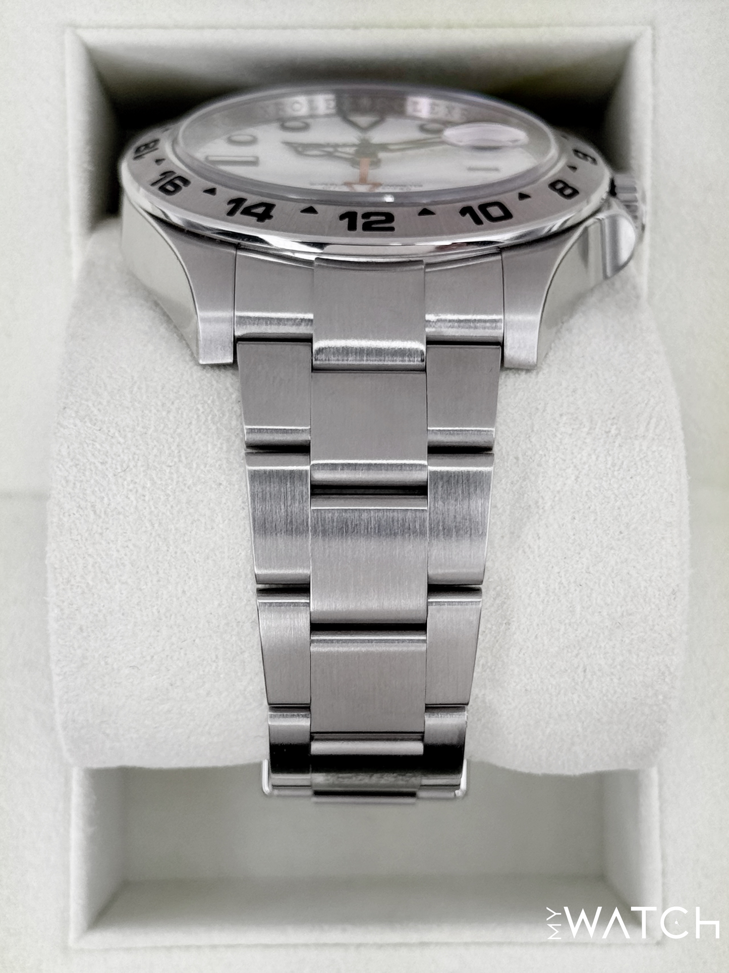 2014 Rolex Explorer II 42mm 216570 Polar White Dial