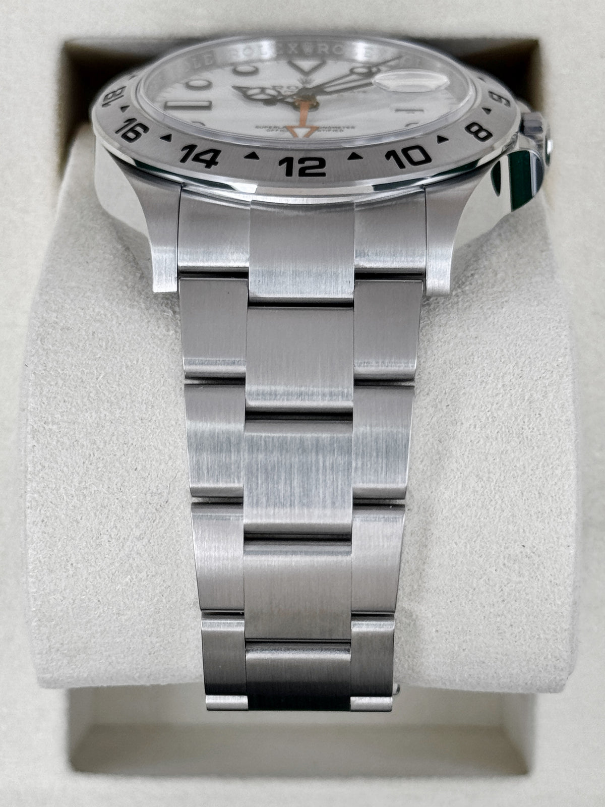 NEW 2026 Rolex Explorer II 42mm 226570 Stainless Steel Polar White Dial (NEW STYLE CARD)