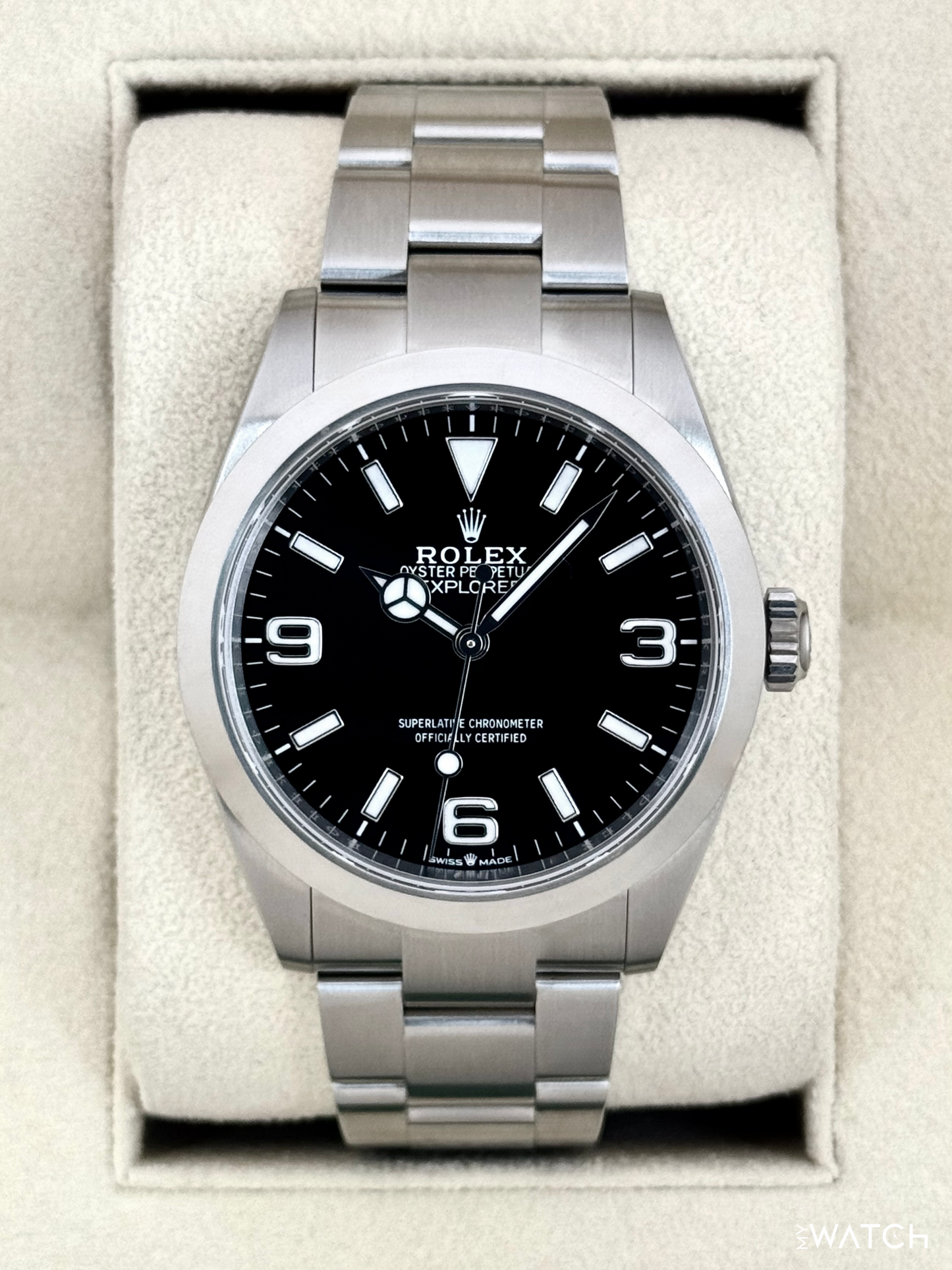 NEW 2024 Rolex Explorer 40mm 224270 Black Dial