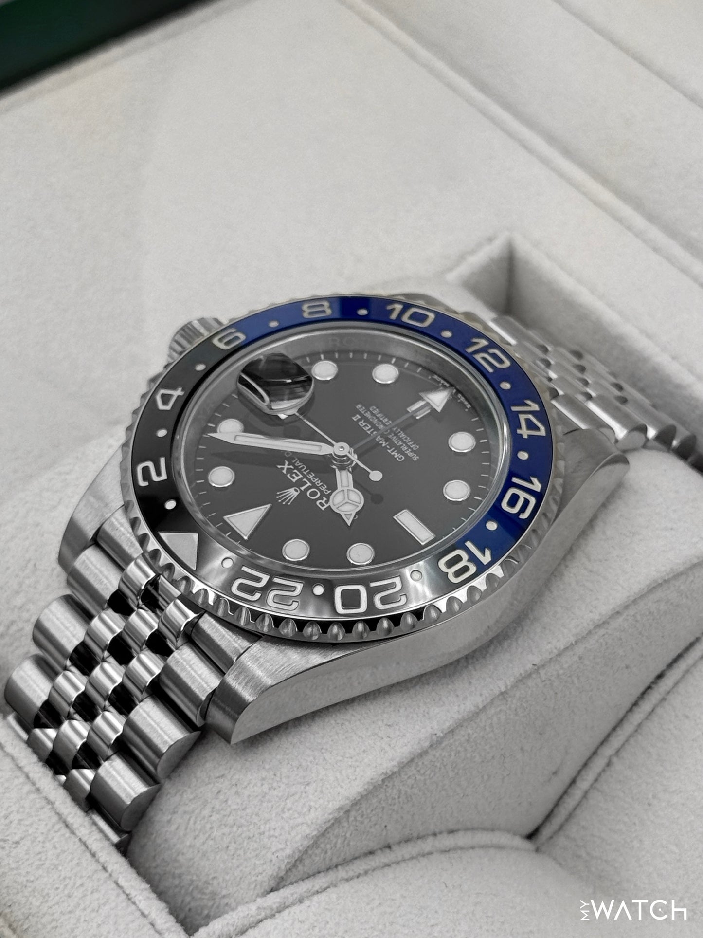 2023 Rolex GMT-Master II "Batgirl" 40mm 126710BLNR Jubilee - MyWatchLLC