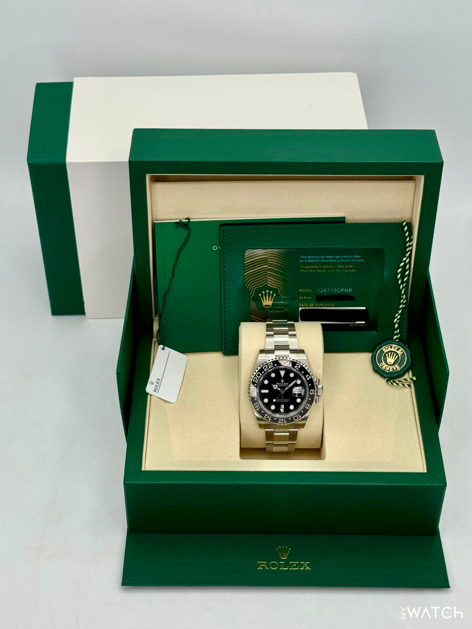 NEW 2026 Rolex GMT-Master II "Bruce Wayne" 40mm 126710GRNR Oyster - MyWatchLLC