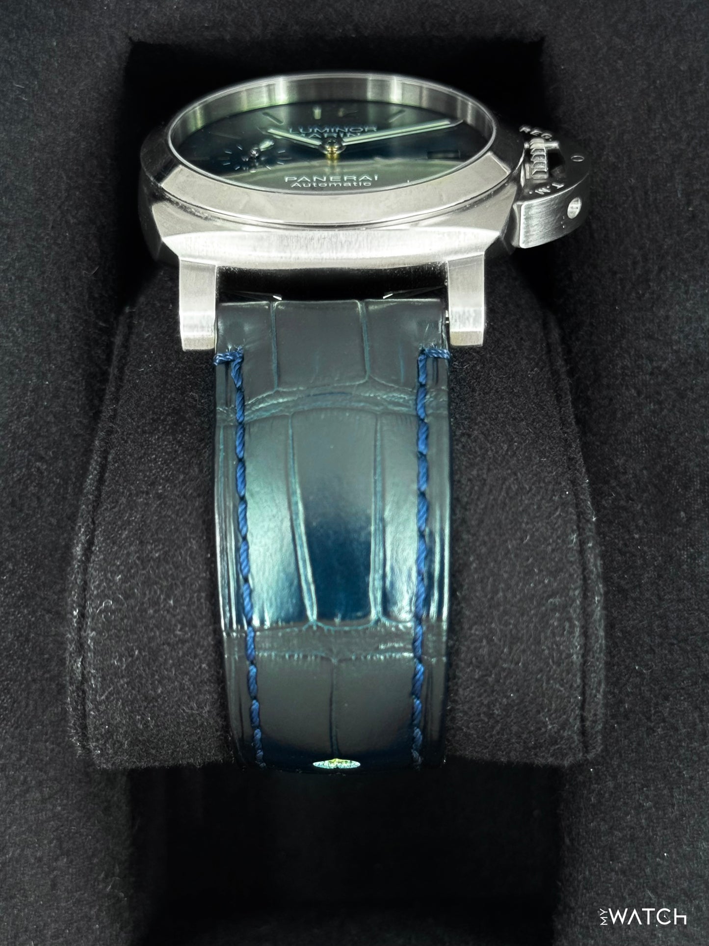 2021 Panerai Luminor Marina Quaranta 40mm PAM01270 Stainless Steel Blue Dial