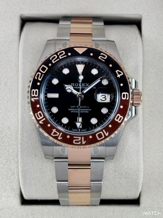 NEW 2026 Rolex GMT-Master II "Rootbeer" 40mm 126711CHNR Two-Tone (STICKERED)