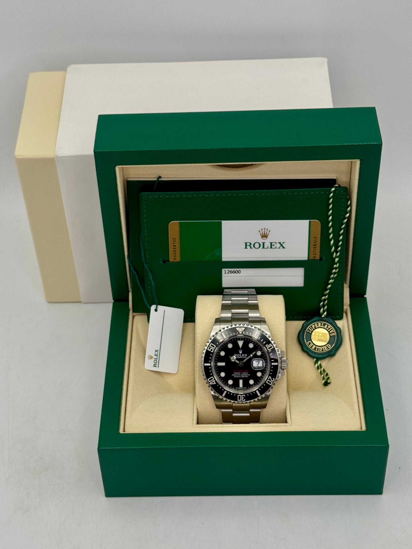2018 Rolex Sea-Dweller 43mm 126600 Black Dial